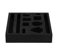 OATIPHO Graphite Melting Crucible Mold for Gold Silver Copper Casting, Long Bar Ingot Mold with Oil Groove, Non-Ferrous Metal Refining Casting Tool for Jewelry Making and Metalwork