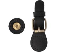OATIPHO Handmade Leather Snap Closure Buckles Magnetic Fastenings for Diy Bag Making Sew-on Purse Clasps Secure Handbag Tuck Lock Accessories 3.74 Inch
