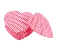OATIPHO Heart-Shaped Nail Polish Remover Wipes 200 Sheets Pads for Gel Nails and Eyelash Extensions Portable Travel Size for-the-Go Use