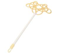OATIPHO Imitation Rattan Quilt Dust Cleaning Tool for Carpet and Blanket Flexible Sturdy Dust Beater for Home Use Vintage Style for Quilts and Rugs