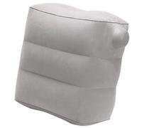 OATIPHO Inflatable Foot Rest Pillow with Adjustable Height, Comfortable PVC Travel Footrest for Airplane Travel Under Desk Use, Portable Leg Rest Cushion for Office and Home