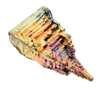 OATIPHO Irregular Bismuth Crystal Specimen Ornament Unique Mineral Collection for Home Office Decor Stylish Table Decoration for Aquariums Flower Pots Bedrooms