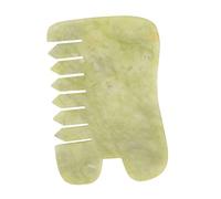 OATIPHO Jade Gua Sha Board Natural Scraping Tool for Face Massage Smooth Comfortable Design for Skincare with Essential Oils for Friends and Family
