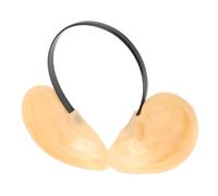 OATIPHO Jumbo Realistic Fake Ears for Halloween and Christmas Pranks Lightweight Human Organ Simulation for Cosplay and Party Decorations