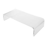 OATIPHO Keyboard for Acrylic Protect Bridge with Cat Protector Anti-cat Cover from Removable Design Monitor Riser Stand Damage Desktop Use