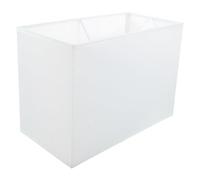 OATIPHO Lamp and Distribution Room for Suitable Living, for Bedroom Rectangular Fabric Shade Decorative Boho Style with Easy to Clean Material Even Light Bedside Lamps