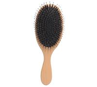 OATIPHO Large Boar Bristle Paddle Hair Brush for Women Durable Hair Comb for Long Thick Curly Hair Comfortable Grip Gentle Knots Reduces Breakage
