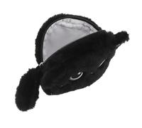OATIPHO Large Capacity Cartoon Cat Wallet Soft Plush Coin Purse for Girls Makeup Bag for Lipstick Keys and Stationery Compact Design