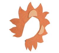 OATIPHO Lion Headband for Boys and Girls and Adults Jungle Animal Cosplay Felt Hairband Cute Animal Ears Costume Accessory for Parties and Dress-Up