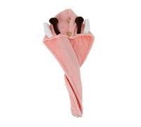 OATIPHO Lovely Double Layer Dry Hair Hat Thick Absorbent Cap for Quick Drying for Hair Care During Makeup Reading and More for Mothers