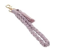 OATIPHO Macrame Keychain Wrist Strap Tassel Design Handmade Bohemian Style Keyring Unique Woven Keychain for Keys and Bags for Birthdays and Festivals
