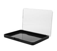 OATIPHO Magnetic Empty Eyeshadow Storage Box Black Diy Makeup Tray for Eyeshadow Organization for Travel Home Use