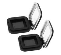 OATIPHO Magnetic Eyeshadow Powder Case 2pcs Empty Travel Makeup Container Refillable Mini Eye Shadow Plate Portable Cosmetic Storage Box for Makeup Artists and Daily Use