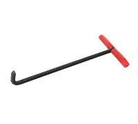 OATIPHO Manhole Cover Hook Heavy-Duty T Shaped with Blunt 43Cm Thickened Design for Sewer Cleaning and Outdoor Drain Lifting Tools Polished Surface