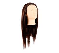 OATIPHO Mannequin Head Human Hair and Cornrow Braids Doll Head for Hair Styling Practice and Braiding Training Suitable for Cosmetology Students