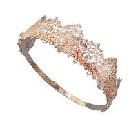 OATIPHO Men's Crown Headpiece Zinc Alloy Royal Diadem for Kings and Princes Rhinestone Inlaid for Costumes Parties and Performances