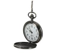 OATIPHO Men's Dad Pocket Watch Fashionable Engraved Quartz Movement Unisex Casual Accessory