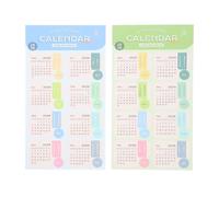OATIPHO Monthly Planner Stickers 2026 Colour-Coded Adhesive Tabs for Organizers Featuring Easy Application and Full Year Date Labels for School and Office Planning