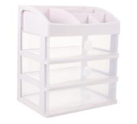 OATIPHO Multi-function Stationery Organizer Art Storage Box for Makeup Kawaii Desk Decor for Office