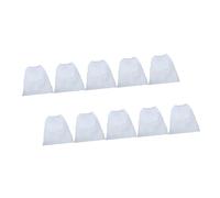 OATIPHO Nail Cleaner Pouches Dust Collector Bags Vacuum 10pcs Non Woven Elastic Cord Easy to Use Universal Fit for Most Manicure Vacuum Cleaners Professional Nail Salon Essential