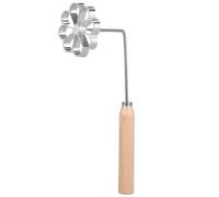 OATIPHO Oil Frying Mold Bunuelos Mold with Comfortable Wooden Handle 26.5Cm for Baking Traditional Mexican Snacks