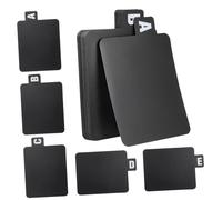 OATIPHO Plastic Vinyl Record Organizer with Alphabetical Dividers A-Z for Long Term Use and Alphabetical Organization Minimalist Design for Record Vinyl Storage and Alphabet File Dividers