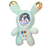 OATIPHO Plush Astronaut Keychain Bunny Spaceman Rabbit Hanging Key Ring Decoration Creative Doll Keychain for Car Keys Cute Space