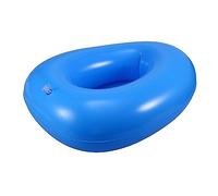 OATIPHO Portable Inflatable Bed Pan with Hand Pump for Bedridden Elderly Adults Soft Smooth Surface High Strength and Easy to Clean Suitable for Long Term Care and Hospital Random Color