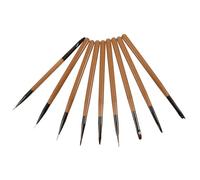 OATIPHO Professional Nail Art Brushes Set Multi Function Manicure Tools for Gel Polish Nail Design with Fine Line Flower and Shading Brushes Suitable for DIY and Salon Use