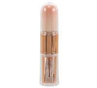 OATIPHO Retractable Travel Makeup Brush Set with Rose Gold Telescopic Handle Extendable Silicone Head Blush Eyeshadow Concealer Brushes for Women Portable Cosmetic Tool Kit in Elegant Box