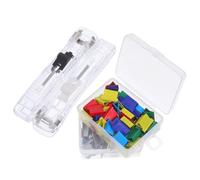 OATIPHO Reusable Binder Clip Dispenser with Strong Metal Clips Heavy-Duty Handheld Paper Clamp for Secure Document Binding Efficient Office School Filing Organizer for Neat Stacks