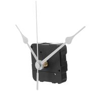 OATIPHO Reverse Clock Movement Replacement Quartz Clock Motor Silent Battery Operated Mechanism Kit Silver Plastic Iron