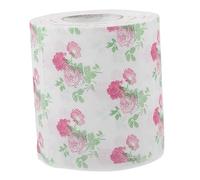 OATIPHO Rose Floral Printed Toilet Paper Roll Soft Strong Decorative Bathroom Tissue for Home Office Travel with Space-Saving Design and Comfortable Quality