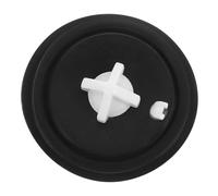 OATIPHO Rubber Diaphragm Washer Toilet Float Valve Washer Replacement Toilet Tank Seal Leak Prevention Easy Installation for Home Commercial Use Black Rubber ABS