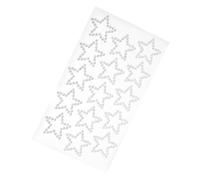 OATIPHO Silver Self-adhesive Face Gem Stickers with Butterfly Pattern, Resin and Plastic Material, Easy to Use Eye Face Jewels for Unique Style Preferences and Phone Case Decoration