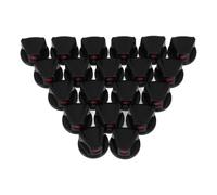 OATIPHO Spray Paint Nozzle Tips 20Pcs Replacement Caps with Black Color for Graffiti Spray Cans for Fine Art and Wall Painting