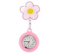 OATIPHO Telescopic Nurse Watch Portable Hanging Pocket Nurse Fob Watch Cute Pattern for Doctors Students in Healthcare