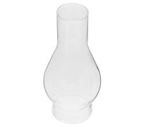 OATIPHO Vintage Glass Kerosene Lamp Chimney 16.5x7.6in Replacement Shade for Indoor Oil Lamps Emergency Lighting Cover