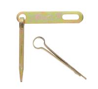 OATIPHO Vintage Metal Door Bolt Lock with Welded Latch Pins for Wooden Doors Traditional Barn Shed Security Catch Hardware for Historical Restoration and Outdoor Use