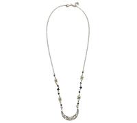 OATIPHO Vintage Moon Headpiece Crystal Accents Boho Hair Chain Jewelry for Women Adjustable Circlet Accessory for Weddings and Festivals Antique Copper and Dark Gem