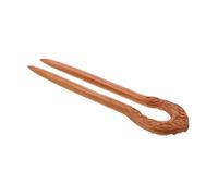 OATIPHO Vintage U Shaped Wood Hair Pin Handmade Chinese Hair Stick Fork for Women and Retro Peachwood Hairpin Accessory for Weddings Parties and Everyday Styling