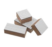 OATIPHO Vintage Wooden Stamps Set for DIY Crafting - Planner and Daily Task Stencils - Creative Journal Wood Stamp Kit for Scrapbooking and Financial Tracking