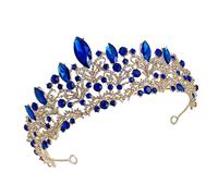 OATIPHO Wedding Rhinestone for Bride Elegant Hair Accessory for Weddings Birthdays and Parties Stunning Bridal Headpiece Gold and