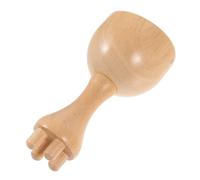 OATIPHO Wood Therapy Sculpting Massager Cup with Ergonomic Handle Durable Wooden Cupping Tool for Back Scraping and Rolling Massage Portable Relief and Fatigue