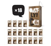 Oatly Chocolate Oat Drink Carton 18 x 250ml (with paper straw)