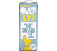 Oatly Oat Drink No Sugars Added 1L | Vegan Dairy-Free Plant-Based Milk Alternative | Low-Calorie, Lactose-Free (Pack of 3)