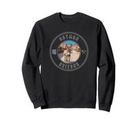 Oatman Arizona Burro In The Road Sweatshirt
