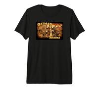 Oatman Arizona Mining Burros Premium T-Shirt