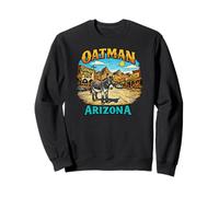 Oatman Arizona Wild Burro Desert Town Sweatshirt