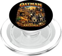 Oatman Arizona Wild Burros Retro Desert Mining Town PopSockets PopGrip for MagSafe